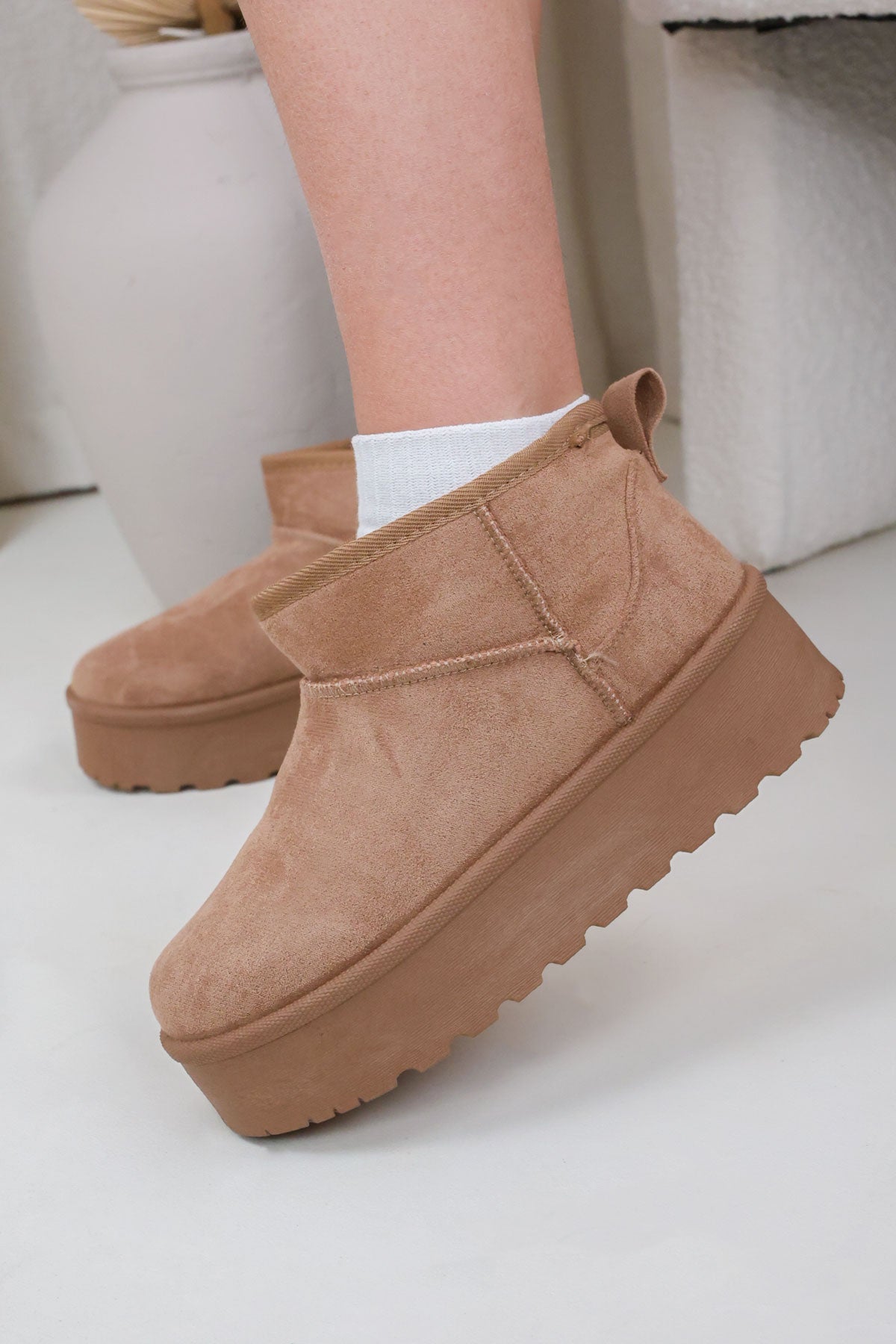 Faux Fur Lined Shoes & Boots - Miss Moda Luxe