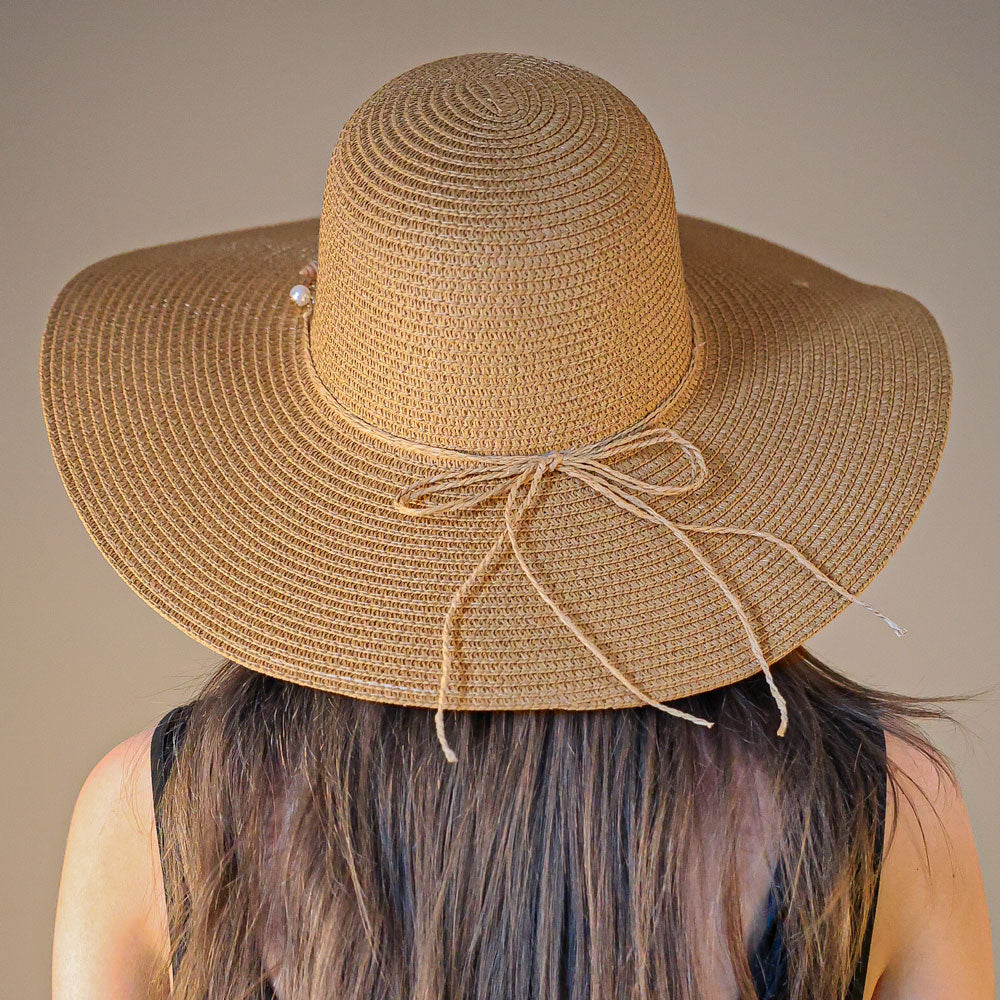 
                      
                        Camel Straw Western Shell Detailing Hat
                      
                    