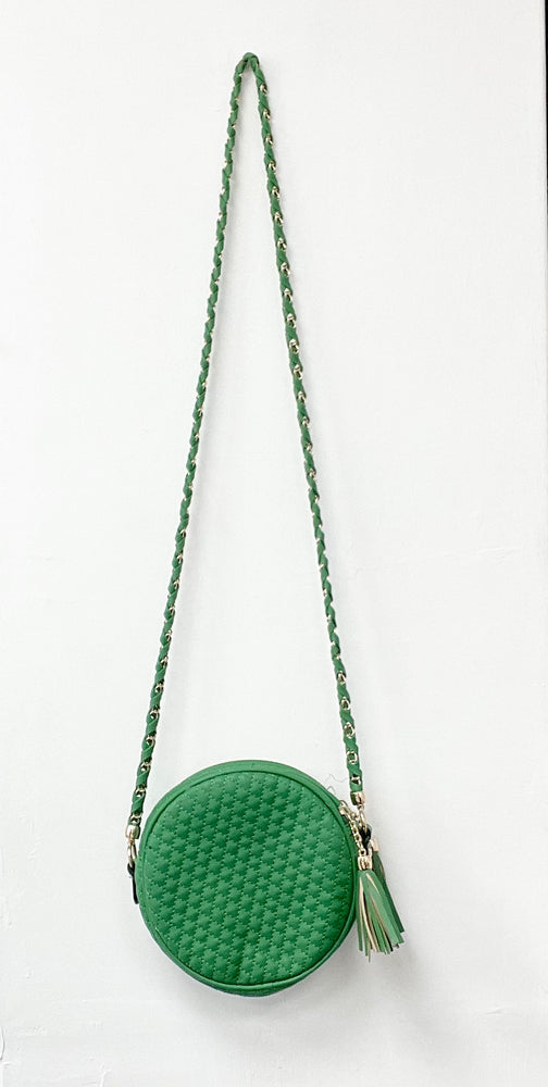 
            
                Load image into Gallery viewer, The Circle Bag In Green
            
        