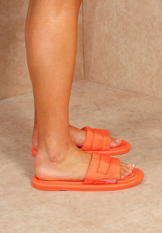 Orange Premium Velcro Padded Slider