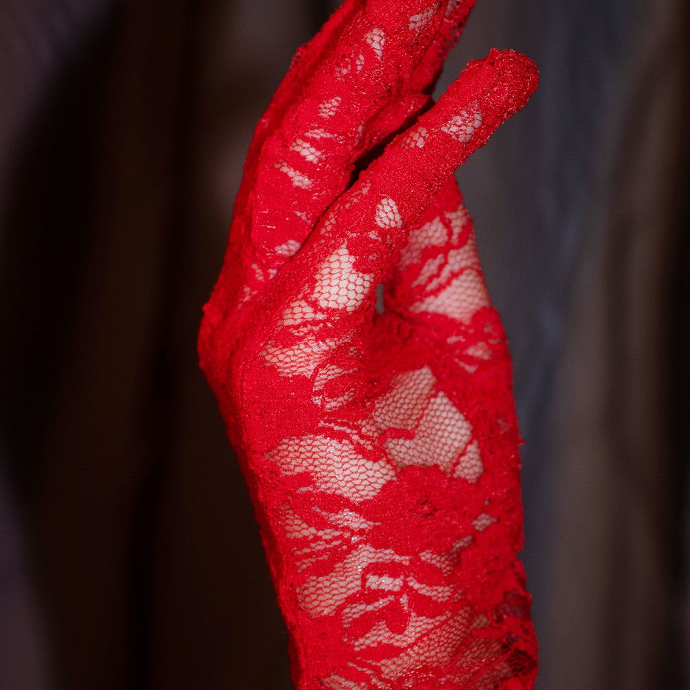 
                      
                        Short Red Lace Halloween Fancy Dress Gloves
                      
                    