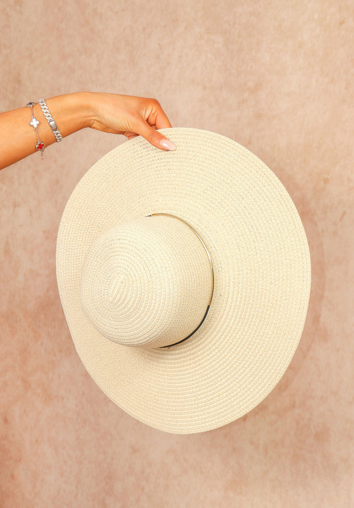 
            
                Load image into Gallery viewer, Sand Straw Floppy Beach Hat
            
        
